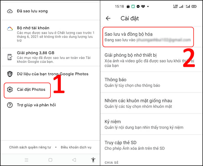 Cách sao lưu dữ liệu trên điện thoại Android đơn giản, nhanh chóng